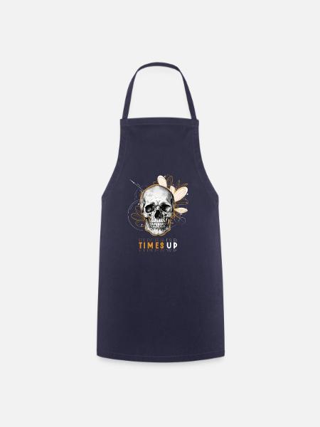Zeiten nach oben - Kochschürze - Navy