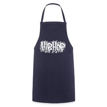 Hip hop - Tablier de cuisine - marine - Devant - AI Model Male 185 dark (185cm)