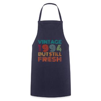Vintage 1994 - Cooking Apron - navy - Front - AI Model Male 185 dark (185cm)