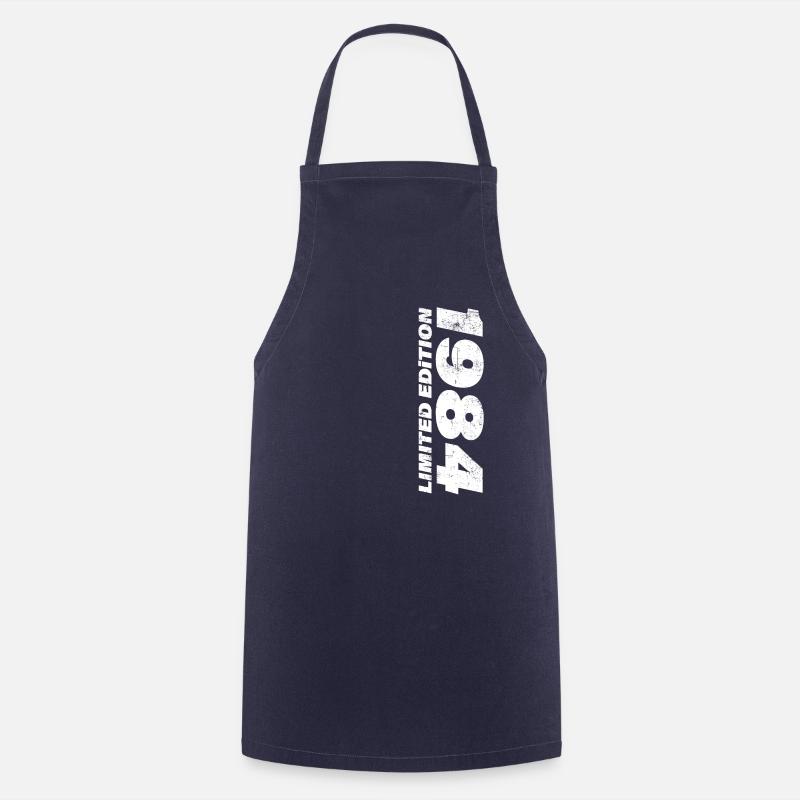 Millésime 1984 - Tablier de cuisine - marine