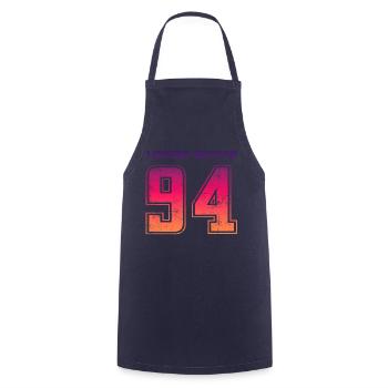 Vintage 1994 - Cooking Apron - navy - Front - AI Model Male 185 dark (185cm)