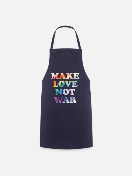 Make Peace not War - Kochschürze - Navy