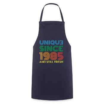 Millésime 1985 - Tablier de cuisine - marine - Devant - AI Model Male 185 dark (185cm)