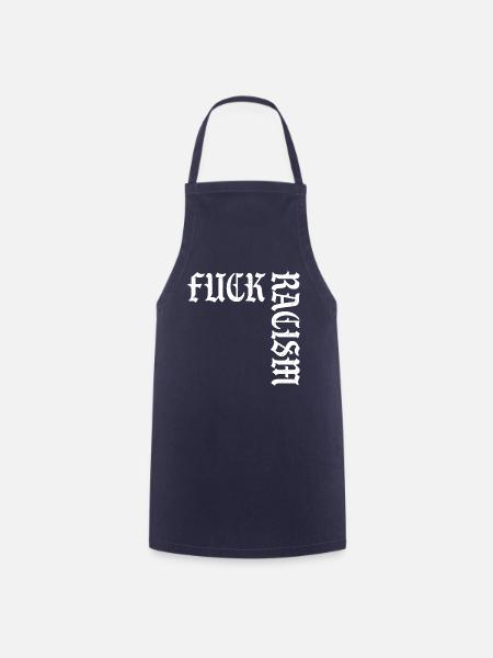 Fuck Racism - Kochschürze - Navy