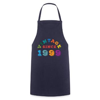 1999 Vintage - Cooking Apron - navy - Front - AI Model Male 185 dark (185cm)