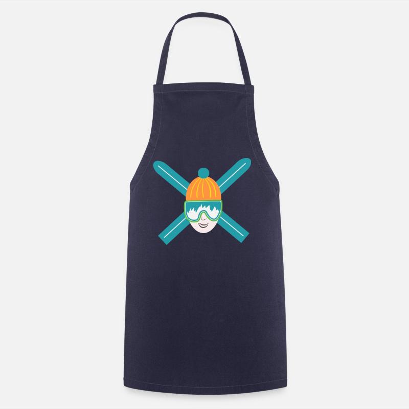 Ski Crazy - Sans nom - Tablier de cuisine - marine