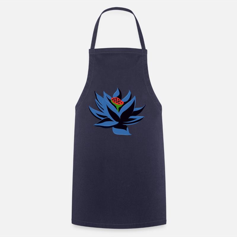 Magic: The Gathering The Black Lotus - Tablier de cuisine - marine