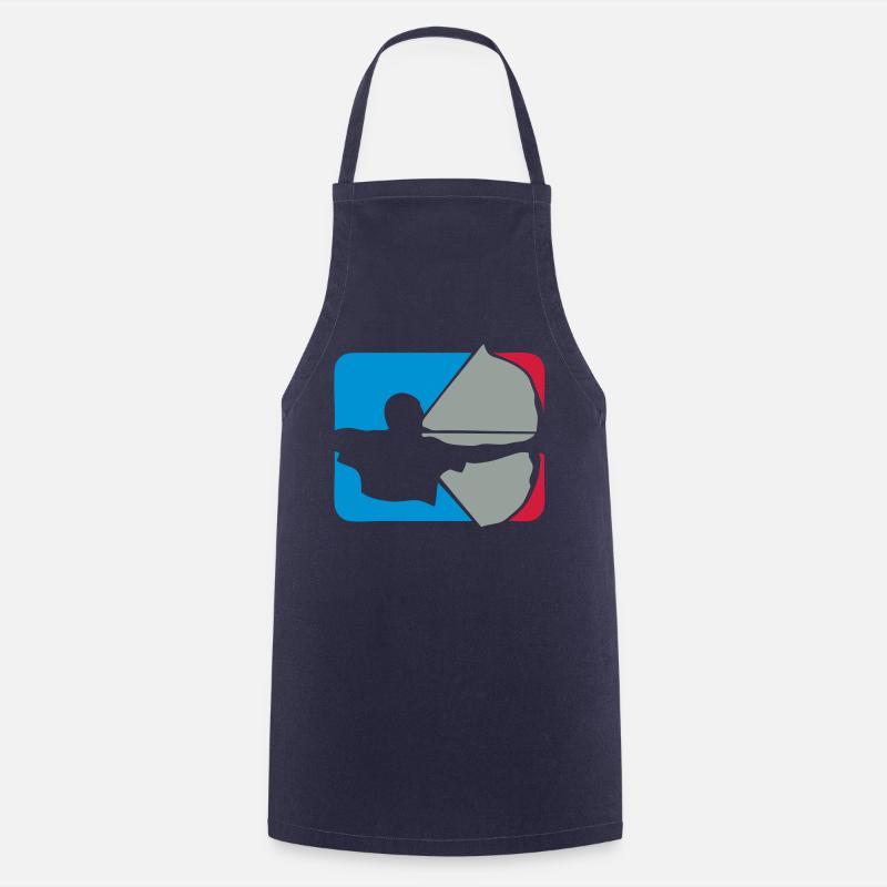 tir arc logo archery bogenschieben drape - Tablier de cuisine - marine