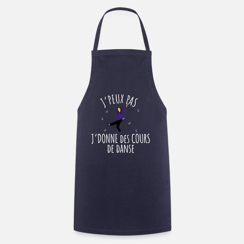 JPP PROF DANSE - Tablier de cuisine - marine