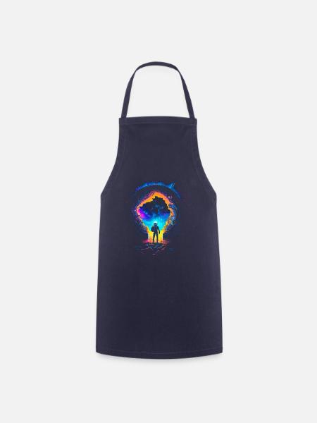 Space Portal - Kochschürze - Navy