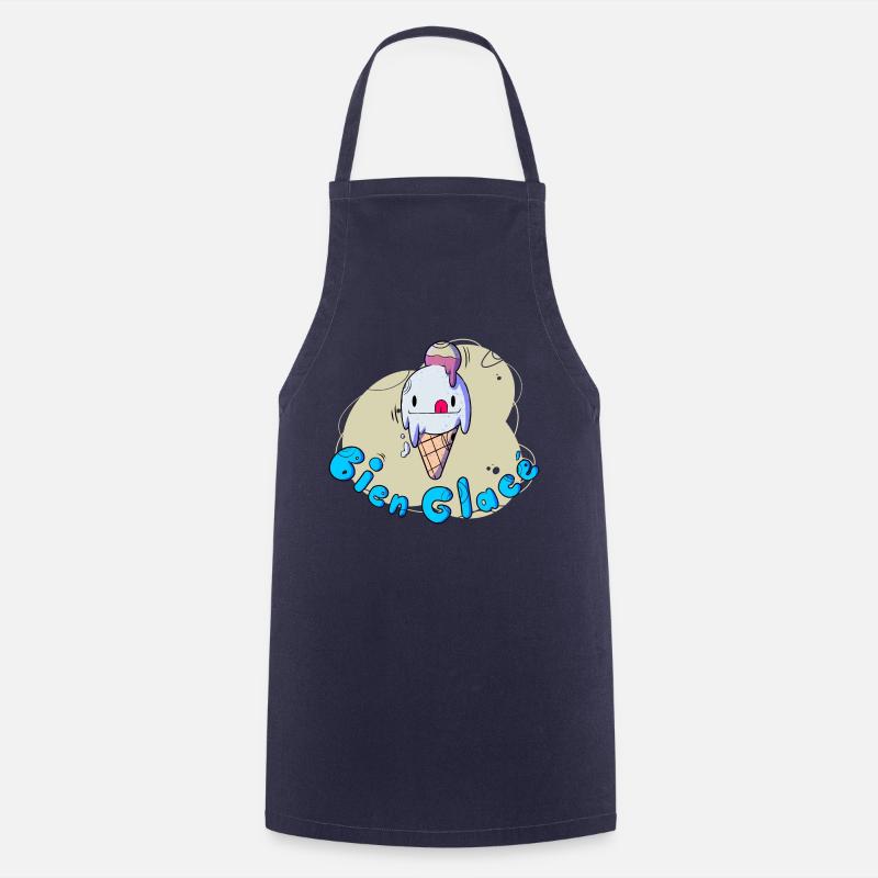 Bien Glacé - Tablier de cuisine - marine