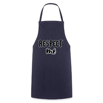 RESPECT ME - Cooking Apron - navy - Front - AI Model Male 185 dark (185cm)