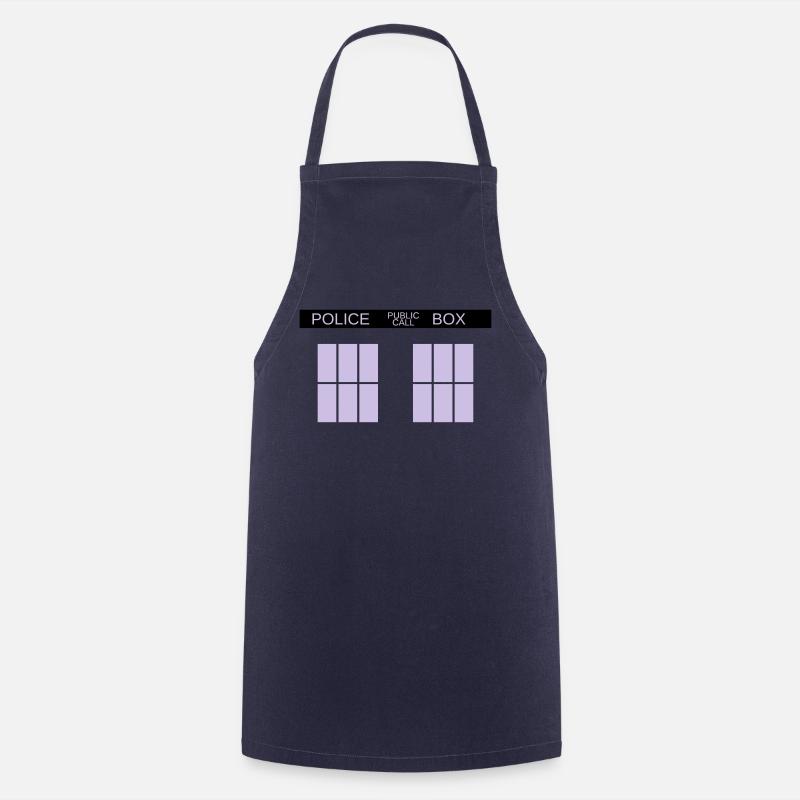 TARDIS - Tablier de cuisine - marine