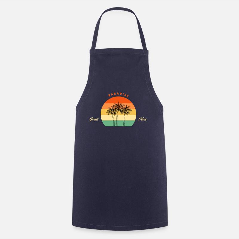 Paradis du surf - Tablier de cuisine - marine