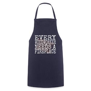 John Carpenter T-shirts cadeau d’anniversaire idée outils - Tablier de cuisine - marine - Devant - AI Model Male 185 dark (185cm)