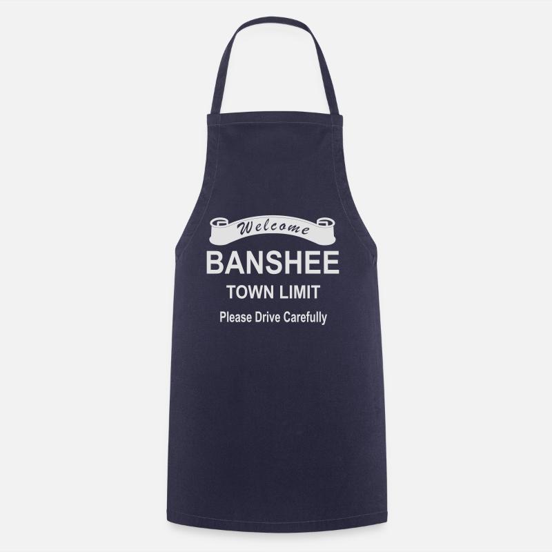 Panneau Banshee - Tablier de cuisine - marine