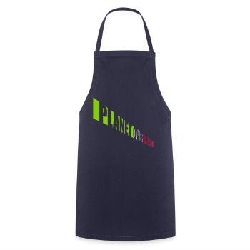 Planète sur le devis de profit - Tablier de cuisine - marine - Devant - AI Model Male 185 dark (185cm)