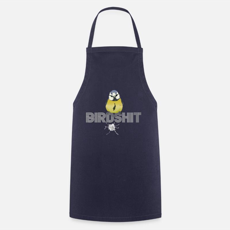 Birdshit génial - Tablier de cuisine - marine