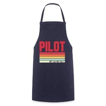 Pilot Limited Edition - Kochschürze - Navy - Vorne - AI Model Male 185 dark (185cm)