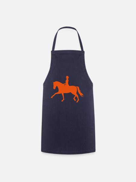 Dressurpferd - Kochschürze - Navy
