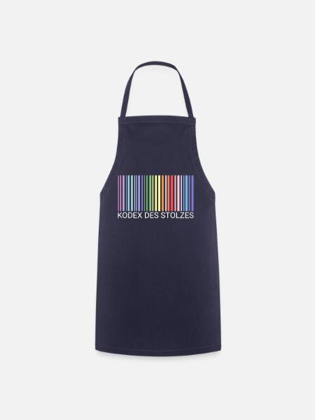 Kodex - Queer - Kochschürze - Navy