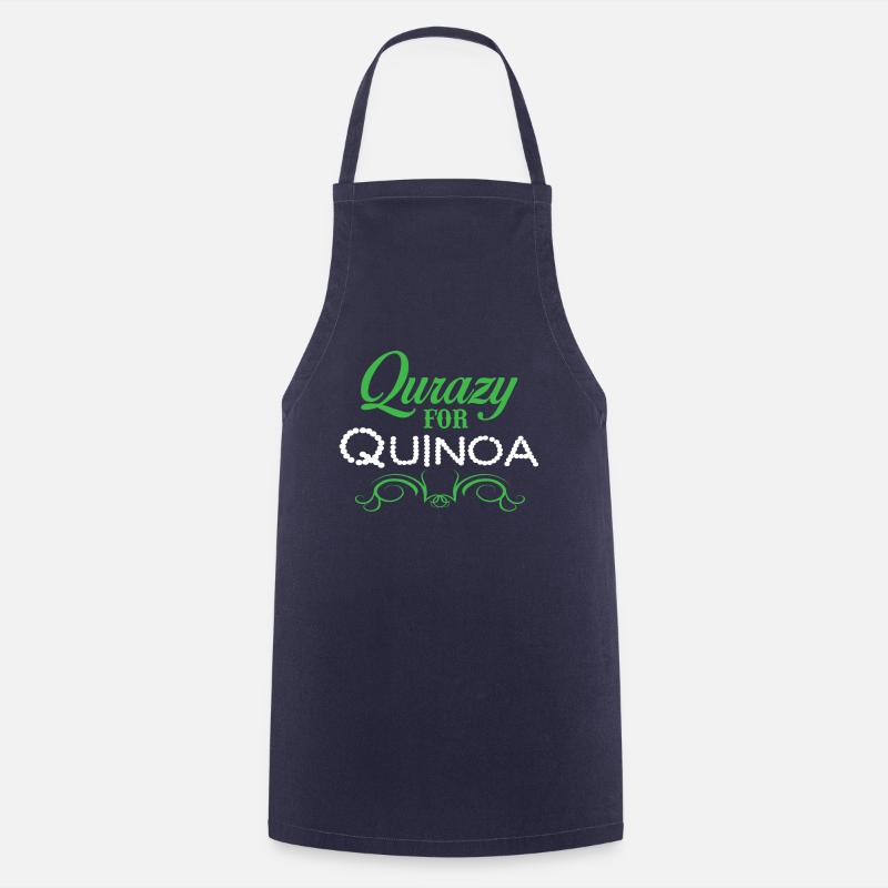 qurazy for quinoa - Tablier de cuisine - marine