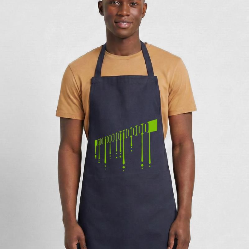 Binary Code Program Language Cooking Apron