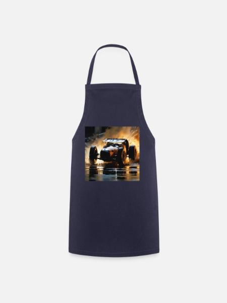 Rusty Hot Rod Rennen #5 - Kochschürze - Navy