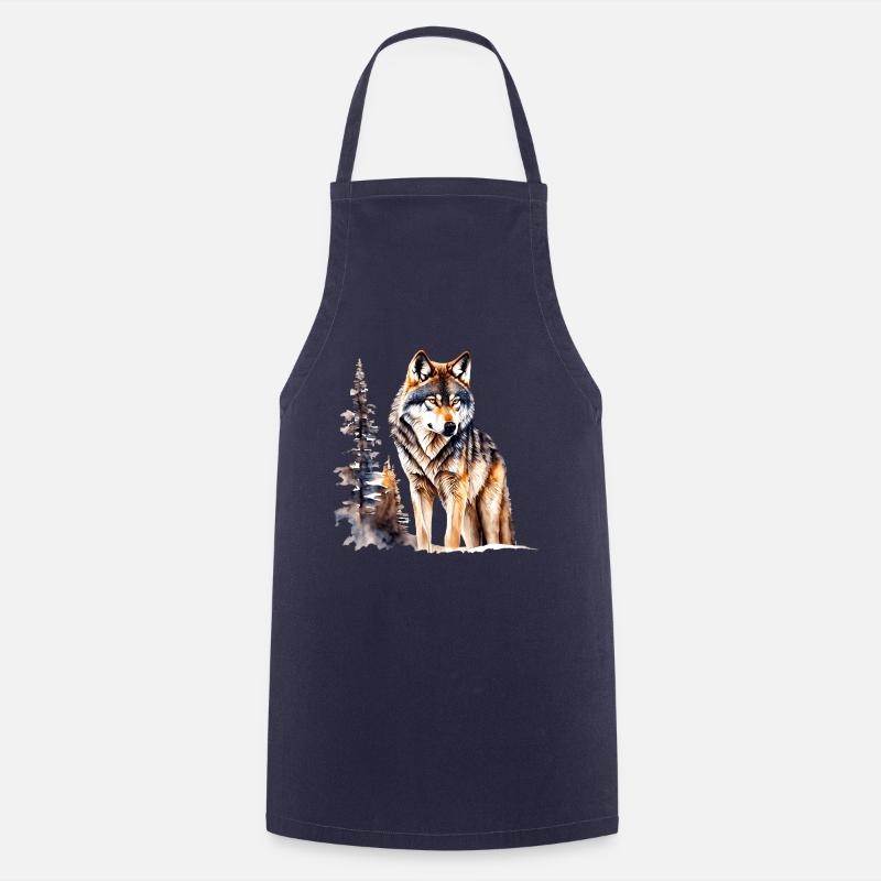 Loup - Tablier de cuisine - marine