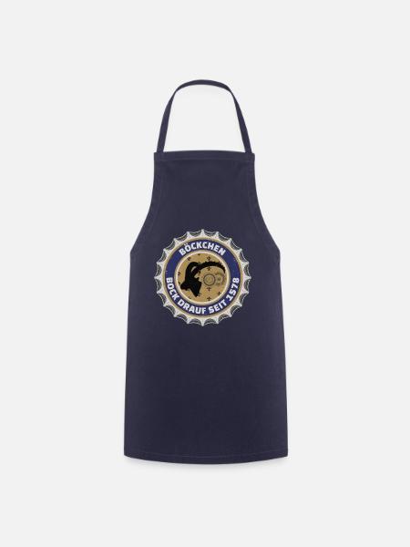 BOCK DRAUF BIERDECKEL - Kochschürze - Navy