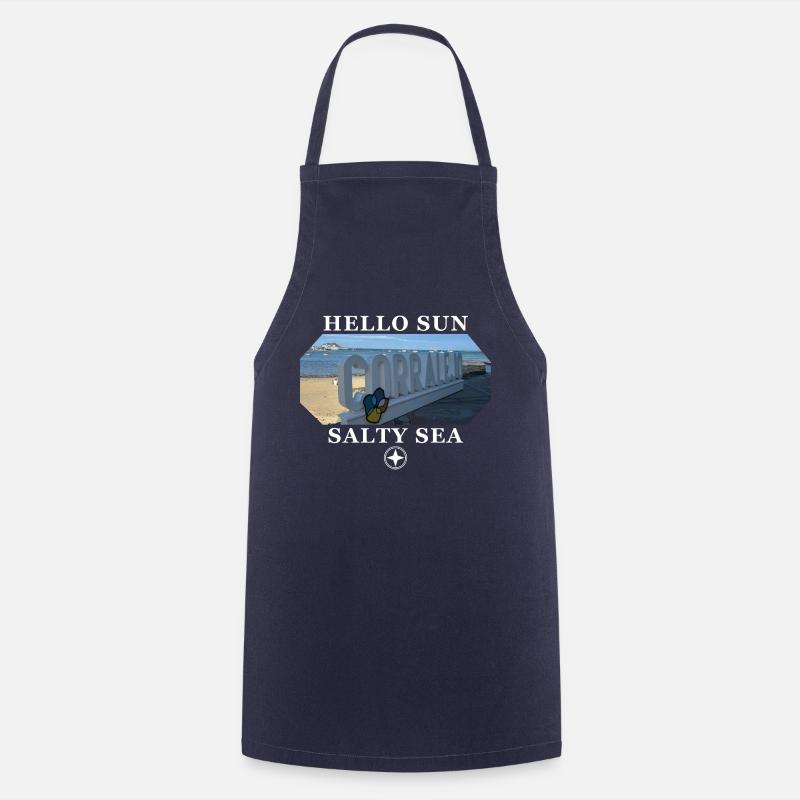 CORRALEJO - Cooking Apron - navy