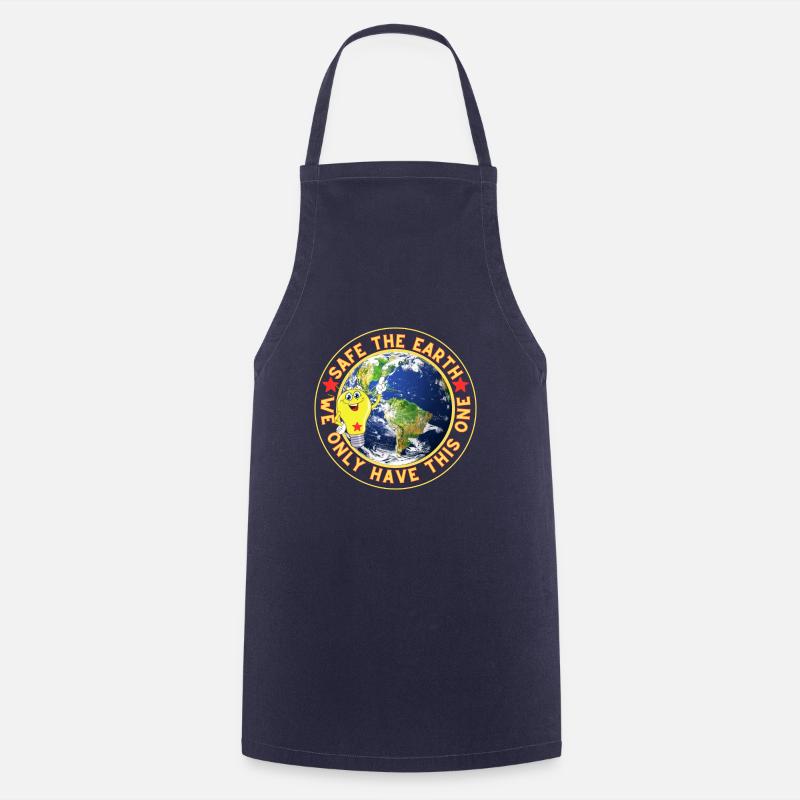 Einzige Erde - Kochschürze - Navy