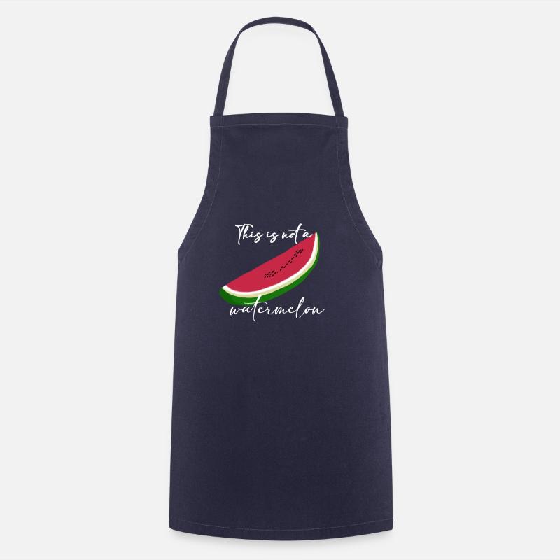THIS IS NOT A WATERMELON - Kochschürze - Navy