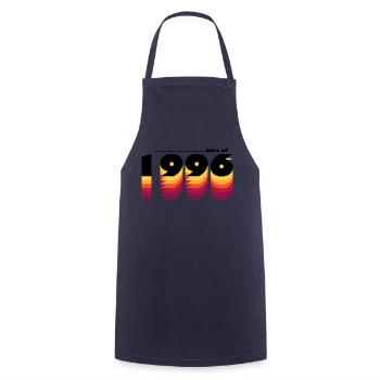 Vintage Celebrating 1996 - 29 Years of Timeless - Cooking Apron - navy - Front - AI Model Male 185 dark (185cm)