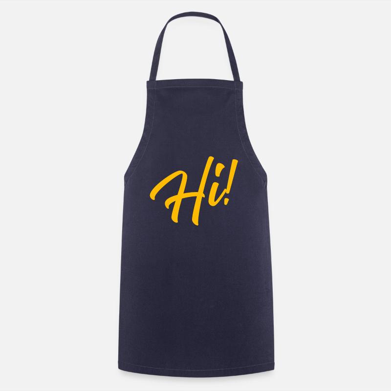Hi! - Kochschürze - Navy