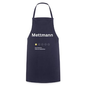 Mettmann 1star - Kochschürze - Navy - Vorne - AI Model Male 185 dark (185cm)