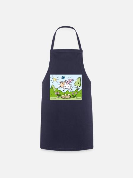 Frühling - Kochschürze - Navy