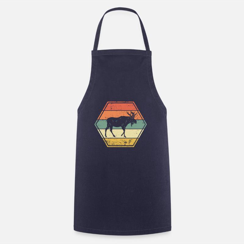 Elk Scandinavia - Cooking Apron - navy