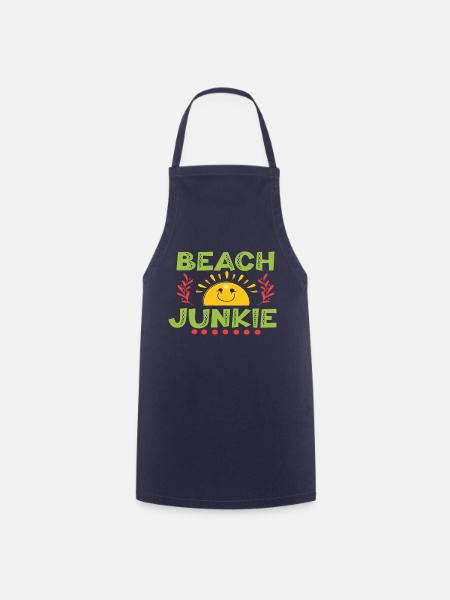Beach Junkie - Kochschürze - Navy