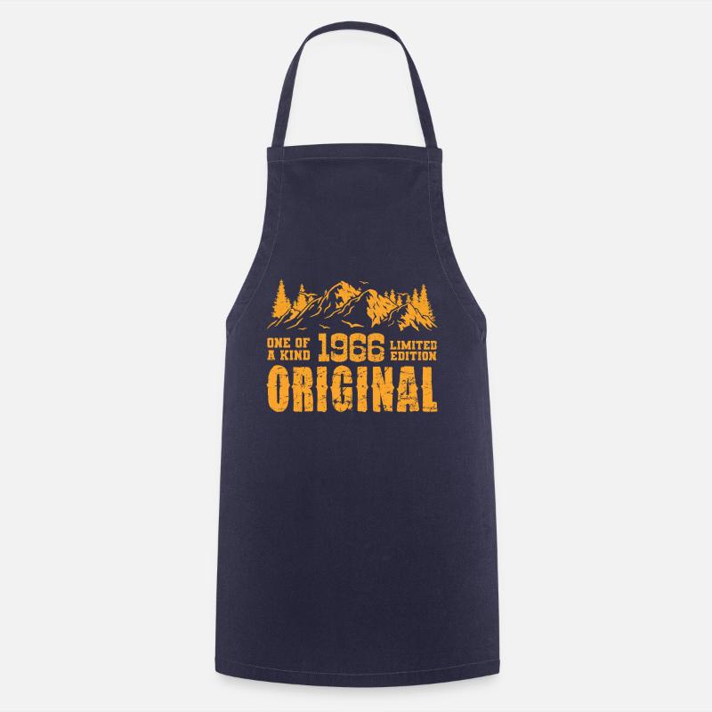 Geburtstagsgeschenk 1966 - 1966 - Kochschürze - Navy