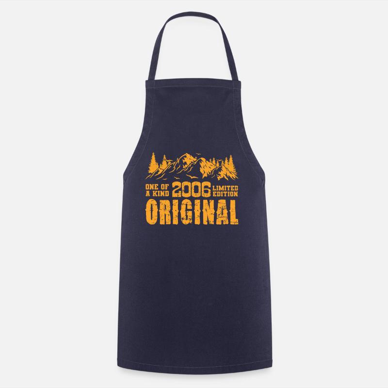 Cadeau d’anniversaire 2006 - 2006 - Tablier de cuisine - marine