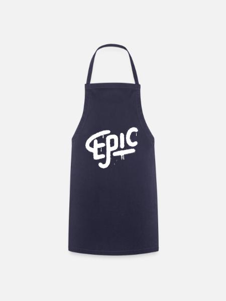 episch Graffiti Spray - Kochschürze - Navy
