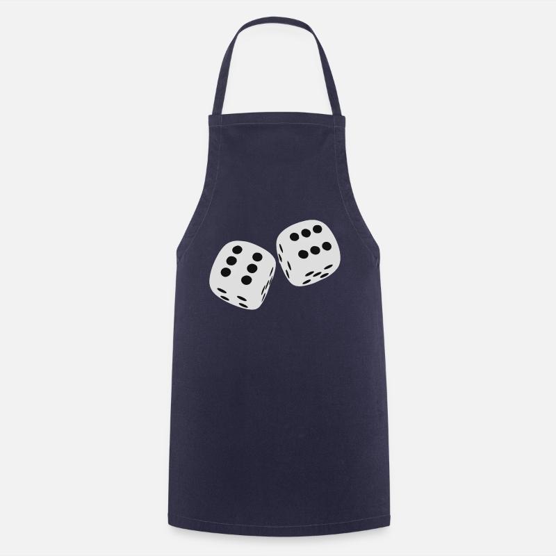 Cubes - Tablier de cuisine - marine