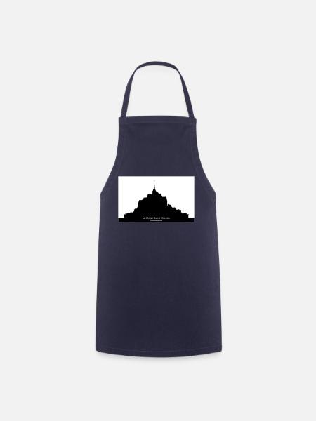 Mont Saint Michel - Cooking Apron - navy