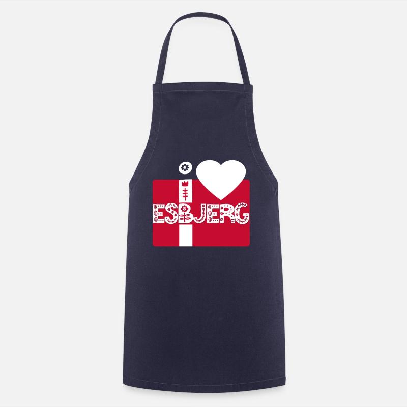 Esbjerg - Cooking Apron - navy
