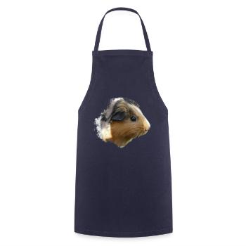 Cochon d’Inde Animal mignon Rongeur Cochon animal Cochon - Tablier de cuisine - marine - Devant - AI Model Male 185 dark (185cm)