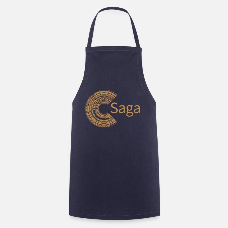 Pour Saga - Tablier de cuisine - marine