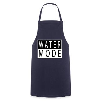 Drôle De Bain T-shirts Nageurs Triathlon Humour - Tablier de cuisine - marine - Devant - AI Model Male 185 dark (185cm)