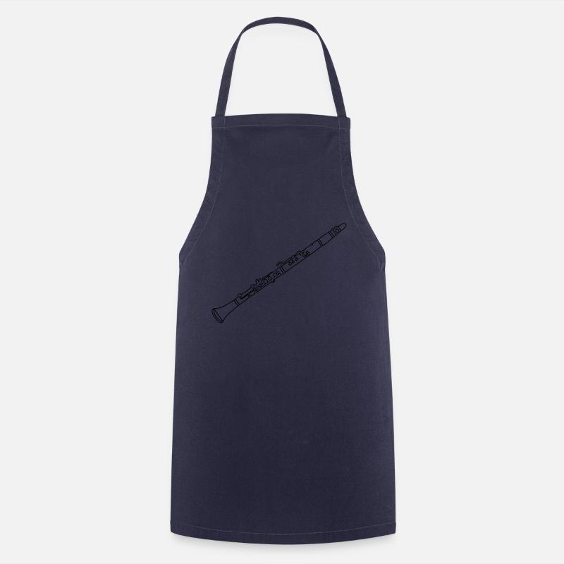 Clarinet - Cooking Apron - navy
