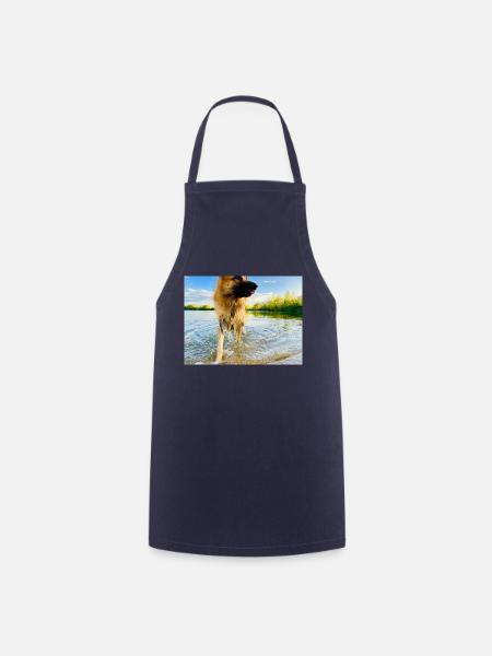Altdeutscher Schäferhund - Kochschürze - Navy